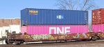 BNSF 237351A and two containers
